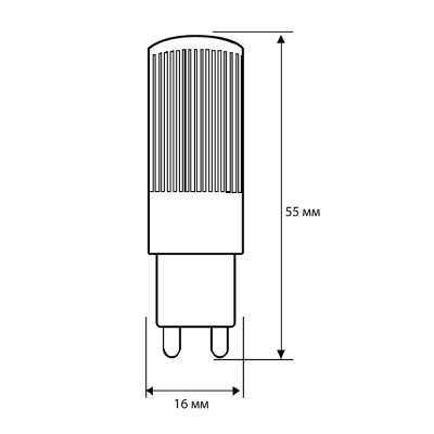 Лампа CAMELION LED5-G9-NF/845/G9