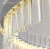 Люстра светодиодная ESTARES SOFIA 100W R-APP-500x1100-CHROME/CLEAR-220-IP20_Ч Управляемая