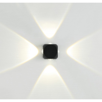ИМИДЖ IL.0014.0016-4 BK Светильник настенный LED 4*2W 4000K Черный 220V IP54