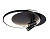 Светильник Ambrella FL51393/1+2 BK черный 3000K-6400K 65W 560*480*120 (ПДУ РАДИО 2.4G)