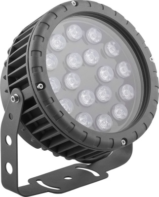 Прожектор светодиодный ЛЮКС LL-884 D180xH230, IP65 18W 85-265V, 2700K