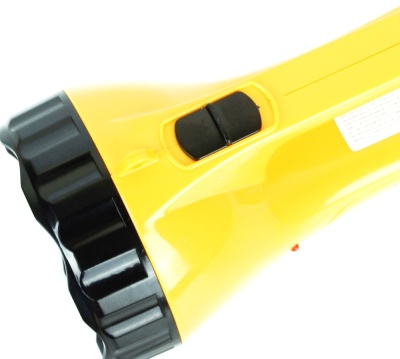 Фонарь ULTRAFLASH LED3816SM аккум. 220В желтый 9LED, 2 режима, SLA,пластик,коробка