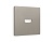 AP3740 Лицевая панель ALFA (Серо-бежевый матовый) для HDMI розетки QUANT
