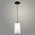 Подвес N6549/1HQ BK черный 1х60W E27 d120 h800, QH24