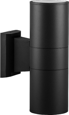 Светильник FERON DH0702 230V без лампы 2*E27,  260*155*90 черный