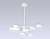 Светильник светодиодный AMBRELLA FL51642/8 WH/GD белый/золото 3000K/4200K/6400K 67W (Без ПДУ)