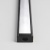Накладной алюминиевый профиль Elektrostandard LL-2-ALP006 черный/белый для LED ленты (до 11mm)
