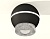 XS1102030 SBK/CL черный песок/прозрачный MR16 GU5.3 LED 3W 4200K (C1102, N7191)
