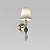 Настенный светильник с керамическим декором 103012