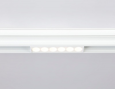 Светильник светодиодный для шинопровода Magnetic GL4017 WH белый IP20 6W 4200K 48V 24° AMBRELLA