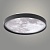 Светильник 23446/270 B BK черный 24W LED 3000-6000К d270, LCY23