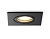 Светильник Ambrella TN1161 BK черный IP44 GU5.3 85*85*28 встраиваемый, влагозащищенный