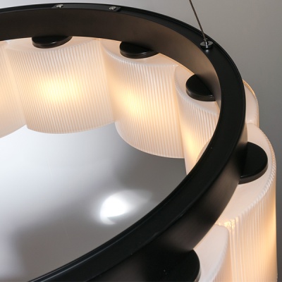 812186 Люстра NIBBLER 18х6W(Led) G9 ЧЕРНЫЙ/БЕЛЫЙ